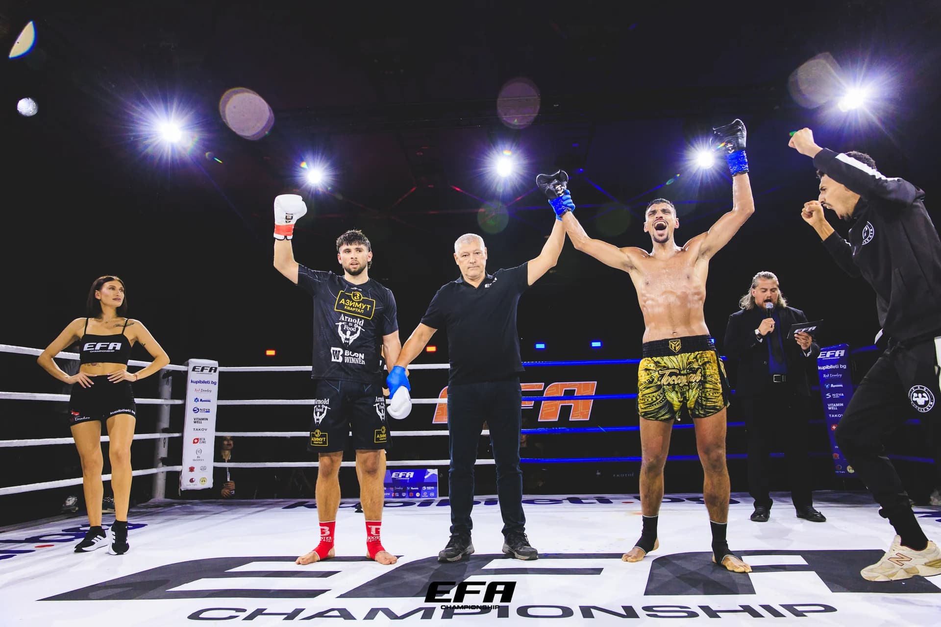 EFA Championship 2: Шакир е новият шампион, Наковски взе световната титла на WKN